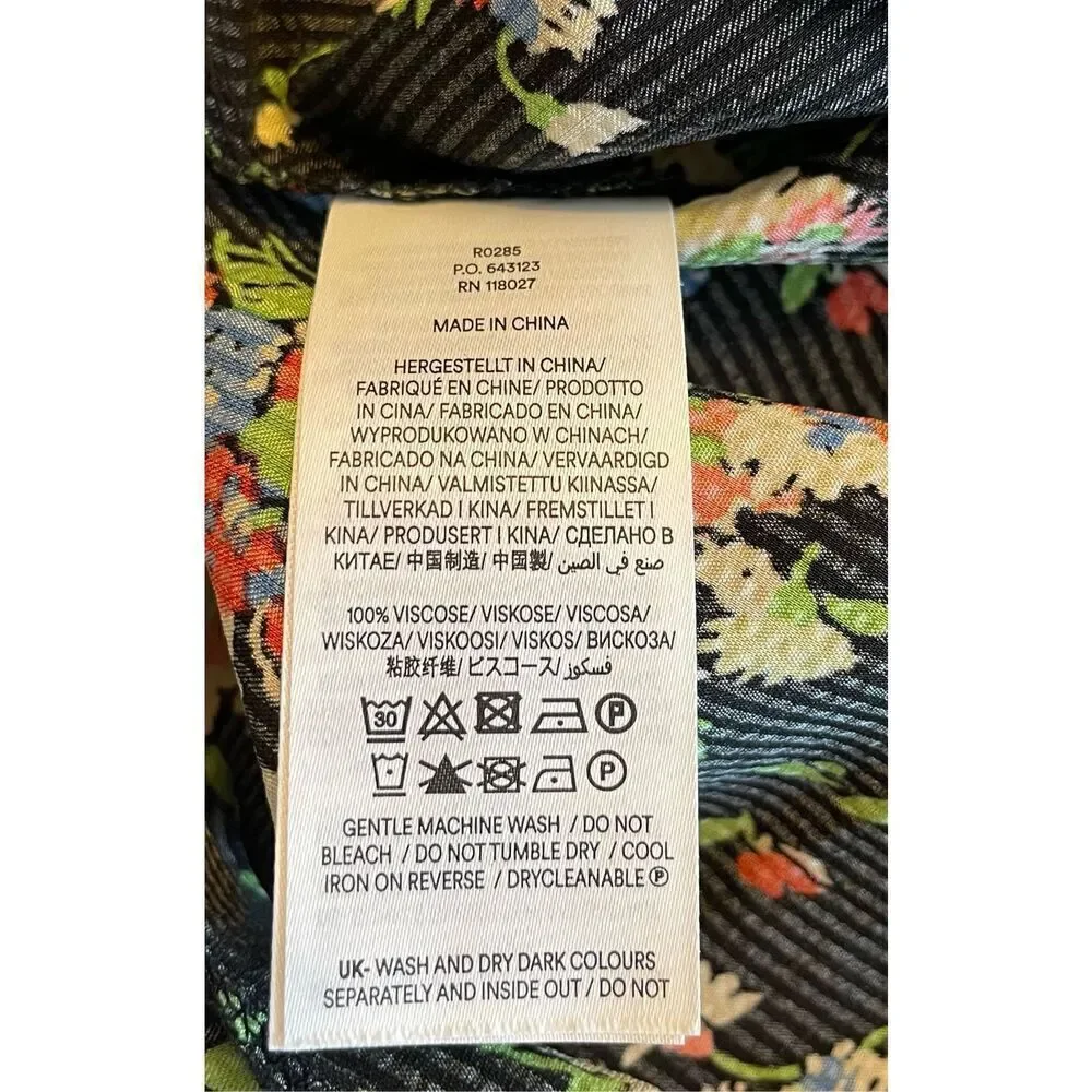 Boden Satin Ruffle Mini Skirt